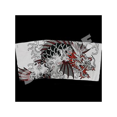 Like a Dragon" Yuzen-dyed Tenugui (Japanese Hand Towel) Kasuga Ichiban Dragonfish