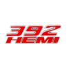 Metal 3D Letter Car Rear Trunk Badge Emblem Sticker 345 392 HEMI
