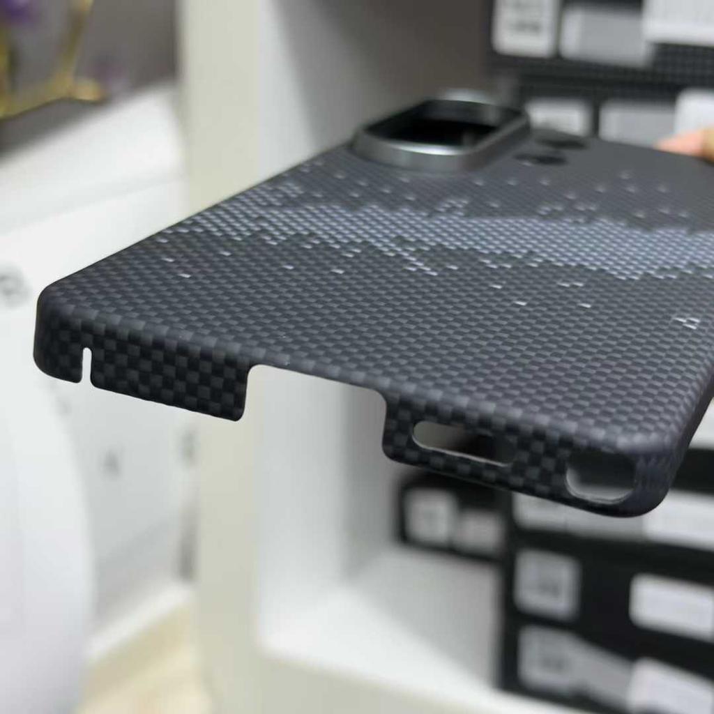 Wireless Charging Hard Cover For Samsung Galaxy S26 Ultra Premium Carbon Fiber Aramid Case