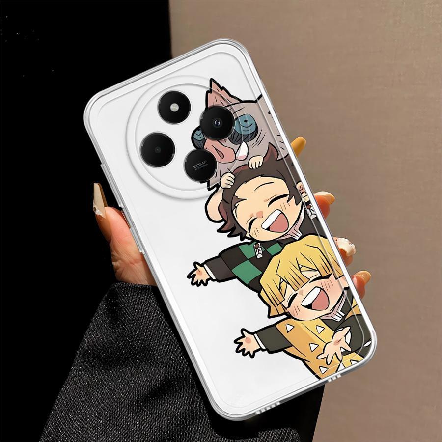 D-Demon S-Slayer Case for Xiaomi Poco X3 Pro X3 NFC Soft Phone Cover