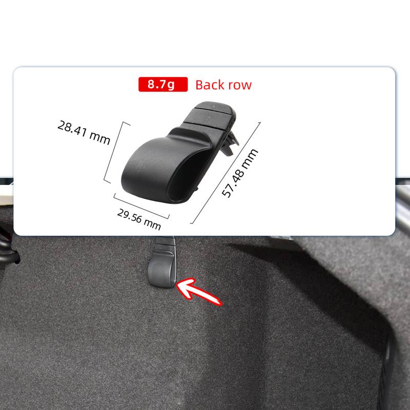 T2H34176 For Jaguar For XFL For F-PACE For E-PACE Trunk Luggage Hook Clip Direct Replace Your Broken Damaged Accessories