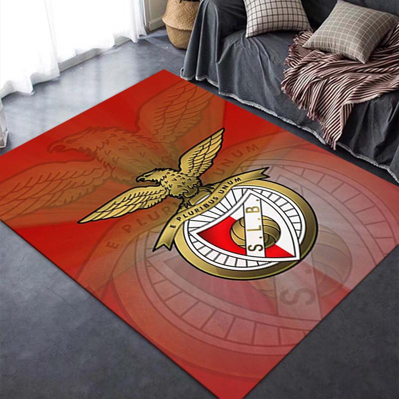 2026 NEW S.L. Benfica Carpet Rug for Living Room Bedroom Home Sofa Decoration,Kids Play Non-slip Floor Mat