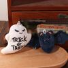 Pumpkin Head Halloween Plush Keychain Funny Bag Charm Cartoon Plush Pendant  Halloween Party