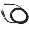 2in 1 Adapter Headphone Audio Cable Fit for Kingston HyperX Cloud Stinger Cloud Mix Cloud Alpha