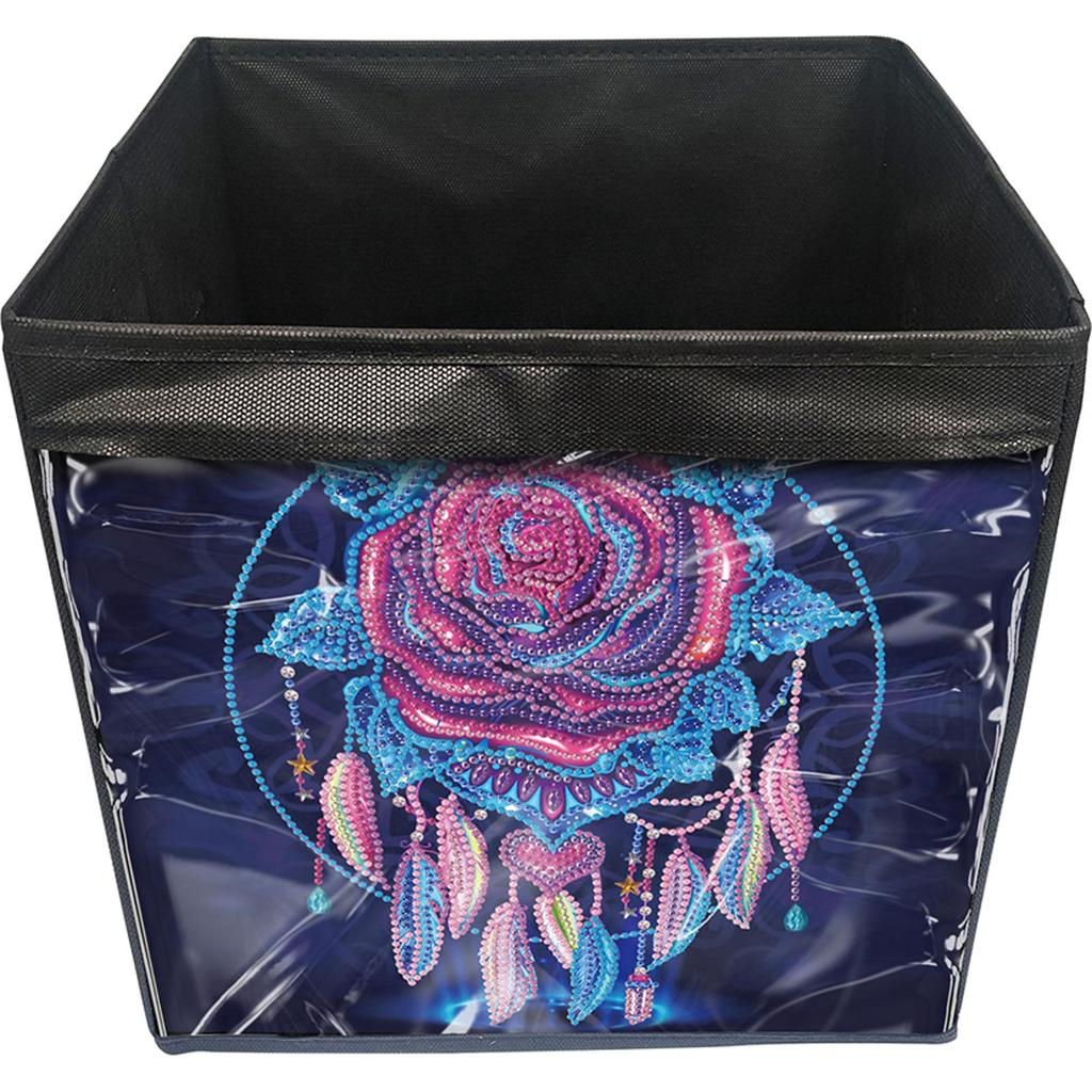 Diamond Painting Storage Bin Canvas Organizer Box Diamond Painting Kit Diamond Painting Storage Container Home & Office Decor