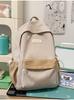 Schoolbag powder condensation warm bubble wrinkle spinning schoolbag Japanese girl milk pastoral layered storage outing shopping backpack