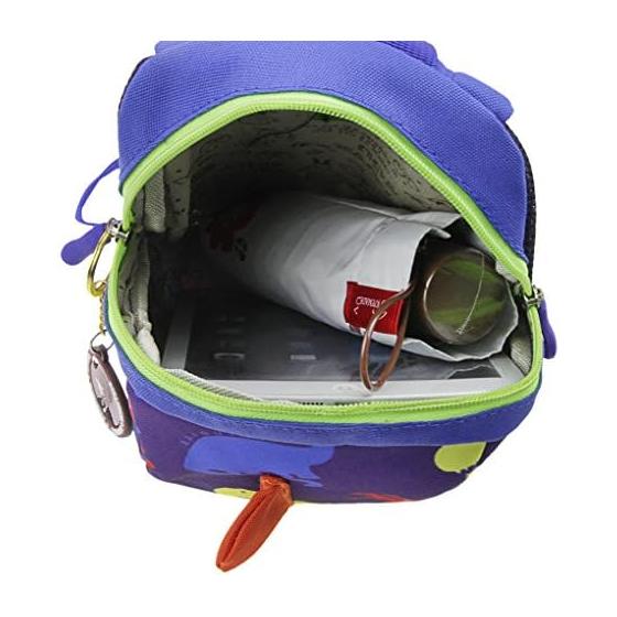 [Fake Face] Dinosaur Backpack, Going to Kindergarten, Cute, Children, Preventing Lost, Harness, Kids Bag, Boys, Girls, Rucksack, Kindergarten,