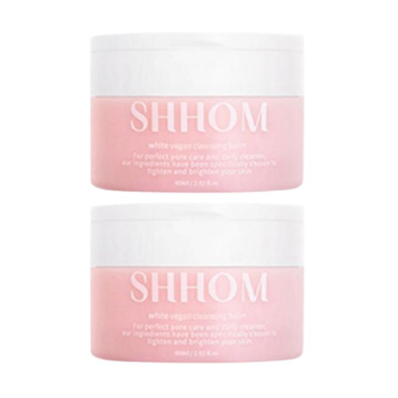 Shom White Vegan Cleansing Balm 60ml Double Set