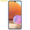 For Samsung Galaxy A32 4G (EU Version) Case Precise Cutouts TPU Fiber Lining Shockproof Phone Cover