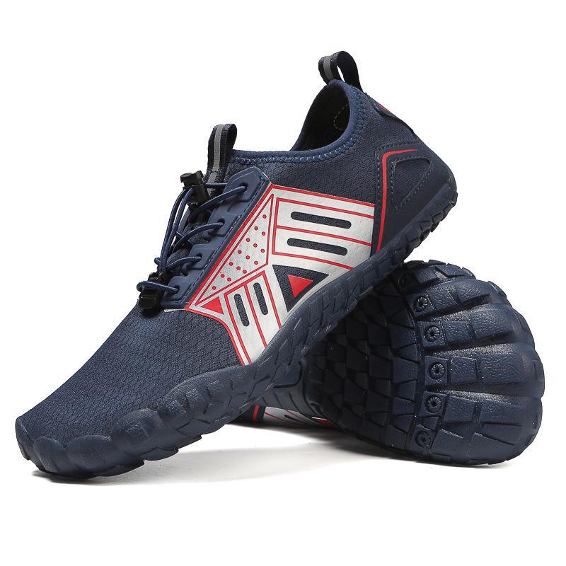 

Легкие дышащие пляжные туфли River Tracing — устойчивые к порезам, мягкая подошва для плавания и использования на открытом воздухе 43 темно-синий