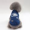 Autunno Inverno Vestiti per cani Stampa lisca di pesce Giacca per cani Cappotto caldo per animali domestici per gatti Cani di piccola taglia Maglione Chihuahua Teddy Abbigliamento per animali domestici