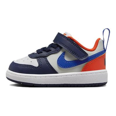 Court Borough Low Recraft TD Midnight Navy Team Orange Baby Sneakers White Light-Silver Hyper-Royal DV5458-401