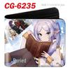 Frieren: Beyond Journey's End 3D Anime Coin Purse - Stereoscopic Embossed Cartoon Design
