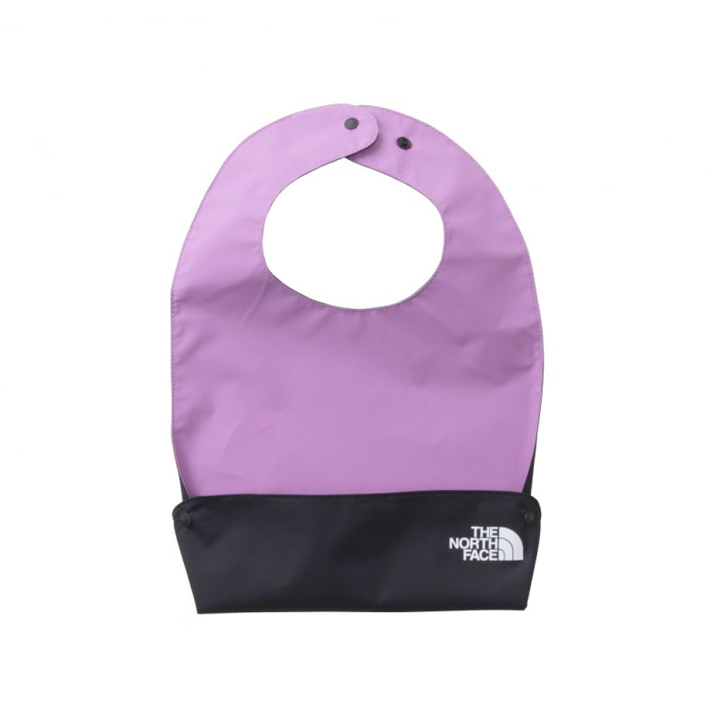 

The North Face Baby Compact Yummy Button Violet One Size Fits All Bib, Unisex, Waterproof, Packable, Closure, Crocus,