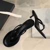 Fashion Fashion Thin Heels Slippers Women Round Clip Toe Slides Sandals Summer Flip Flops Female Shoes Mules Slides