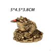 Feng Shui Money Frog, Traditional Fortune, Charm Wealth Frog Toad Statue, for Good Gift Desk