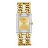 Guess Mod Heavy Metal Quartz Gold Dial Ladies Watch Gw0669l1