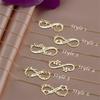 Infinite Layer Necklaces for Women Personalized Stainless Steel Custom Necklace Couple Jewelry Nameplate Pendant