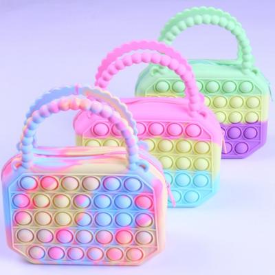 Rat Killer Pioneer Bag Children's Silicone Zero Wallet Pinching Joy Decompression Crossbody Handbag