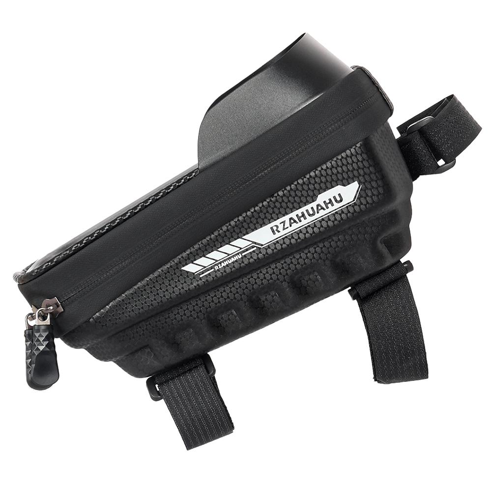 Touch Screen Bicycle Bag EVA Bicycle Front Frame Bag Bike Top Tube Bag Stylish Bike Front Top Tube Frame Bag Fit for 7 In Phones