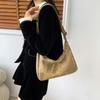Elegant Khaki Women's Tote Bag With Soft Structure Ideal For Casual Daily Outfits