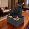 Tea Room Desktop Fountain Indoor Study Tabletop Water Ornament USB Charge Bedroom Decor Decoration Living room