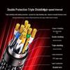 SAMZHE CAT8 Shielded Ethernet Network Cable