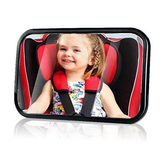 

Зеркало для автомобиля Janday Baby Mirror с широким углом обзора 360 градусов, 300 x, Изогнутое, Ударопрочное, Легкий обзор заднего сиденья, Вид, Вращение, 190 мм, Зеркало, Стекло, Установка,