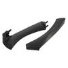 2x Left Side Inner+Outer Door Panel Handle Pull Trim Cover Set For BMW E90