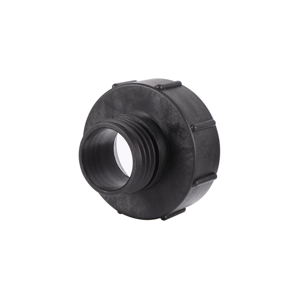 S100 to S60 IBC Connector BSP Fine Thread Drain Adapter Tank Adapter, IBC Tote Adapter Pipe Hose Adapter Garden Water Connection