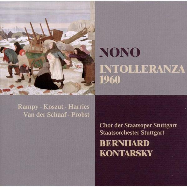 

CD NONO, L. - Nono: Intolleranza 1960 2564680216 Teldec 2010 Europe Classical Used