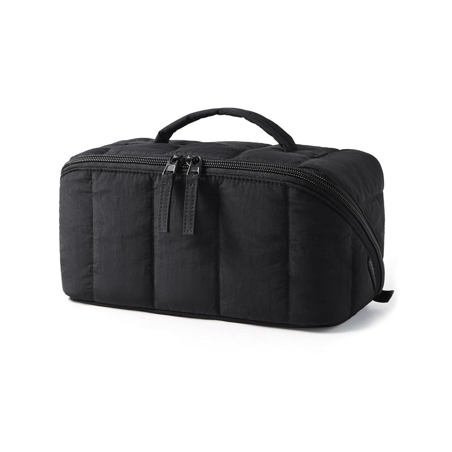 

BAGSMART makeup box cosmetic pouch large capacity travel handheld portable popular multifunctional larger cosmetics storage