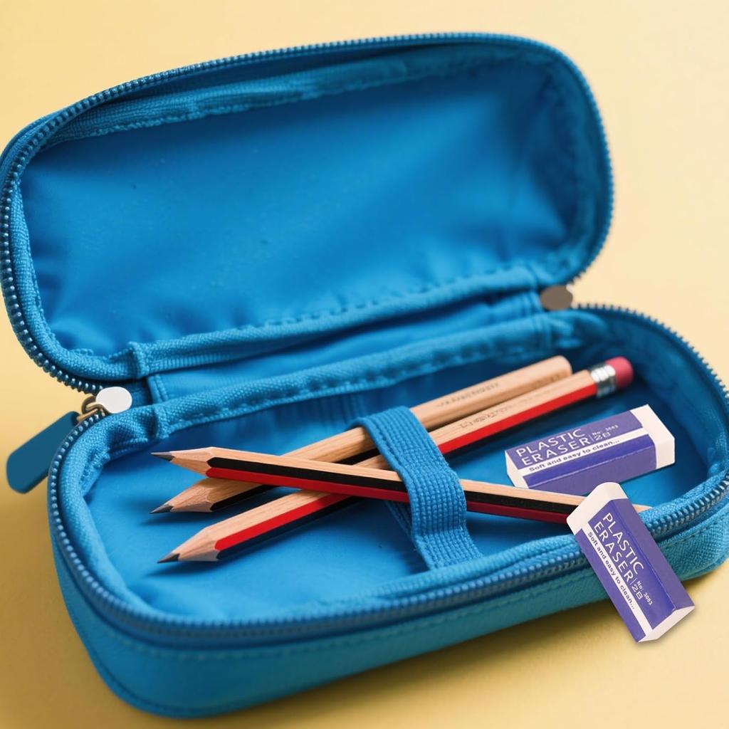 10 Pack Pencil Erasers, Soft, and Durable Erasers for Pencils, Perfect for Artists and Professionals, Long-Lasting Erasing Performance