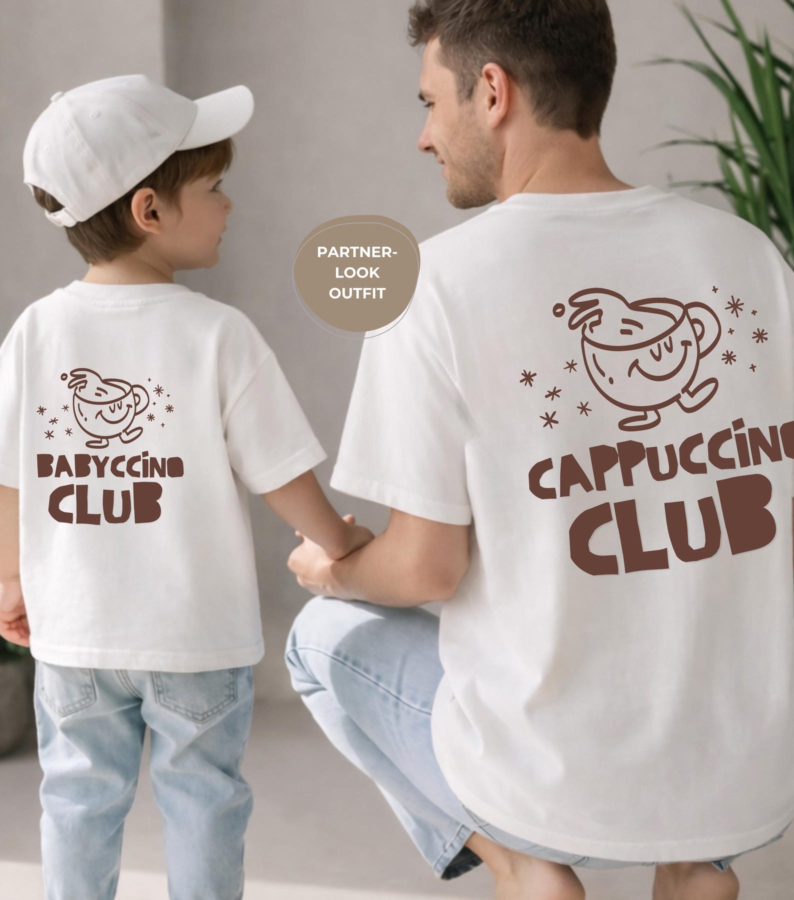 Dad and Child Matching Shirt, Dad and Child Matching Outfit, Coffee Family Matching Outfit, Gift for Dad, Matching Family Shirts 2XL
