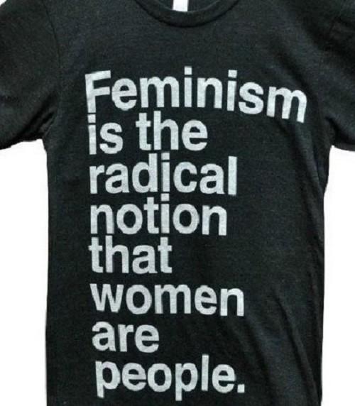 Feminism is the radical notion that women are people T shirt Tee Unisex all size XXL