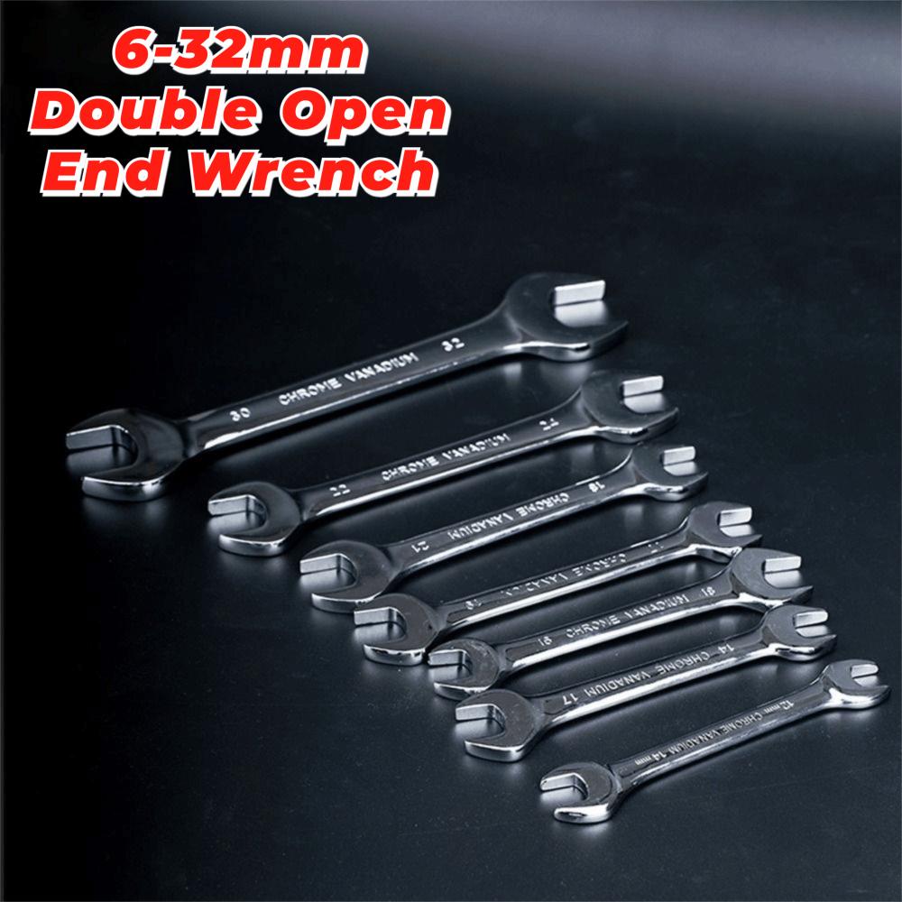 Hex Nuts Double Head Wrench Dual Head Combination Wrench Set New Open End Wrench