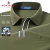MONTAGUT Men's Summer Long-Staple Cotton Cooling Polo Shirt