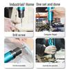 12V Cordless Lithium-Ion Drill/Screwdriver CN plug (adapter included)