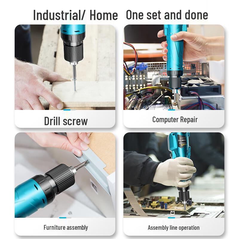 12V Cordless Lithium-Ion Drill/Screwdriver CN plug (adapter included)