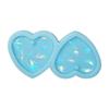 Heart Earring Resin Mold Jewelry Casting Mold Silicone Pendant Mould Holographics Epoxy Resin Mold for Keychain Crafts