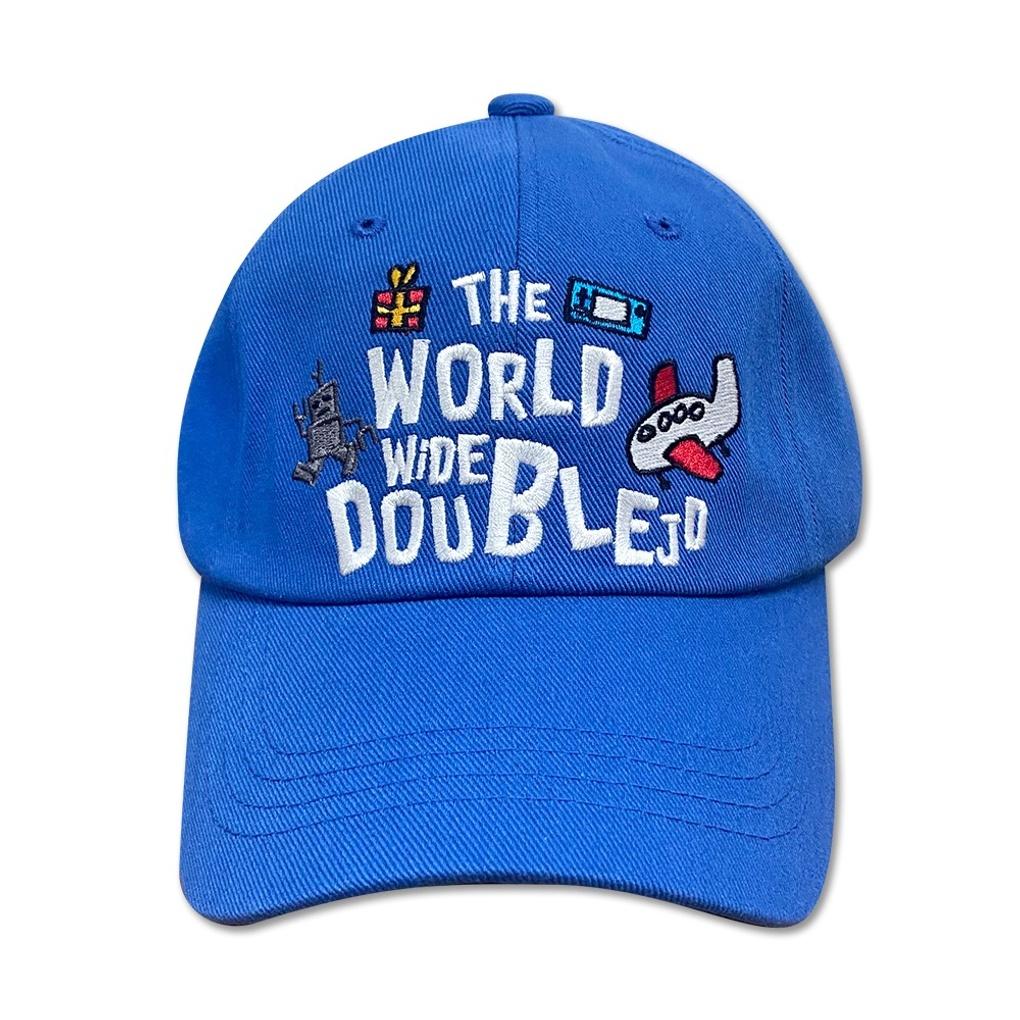 Worldwide embroidered ball cap