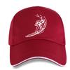 Funny Heartbeat Funny Fishing Creative Print Baseball Cap Adjustable Men's Women Hip Hop Hat Dad Sun HatsYOUR LOGO Personalized