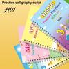 Handschrift-Übungsbuch-Set Rillenschrift-Übungsheft für Kinder von 3-5 Jahren Übungs-Kopiervorlage Spaßige Aktivitäten Junge Lerner