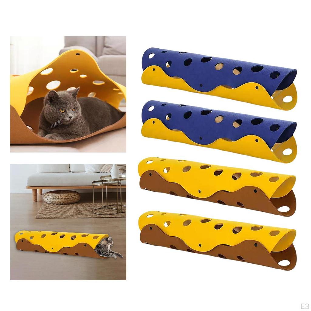 Cat Funny Tunnel Tube Thicken Nest Detachable DIY Kitten Toys Durable for