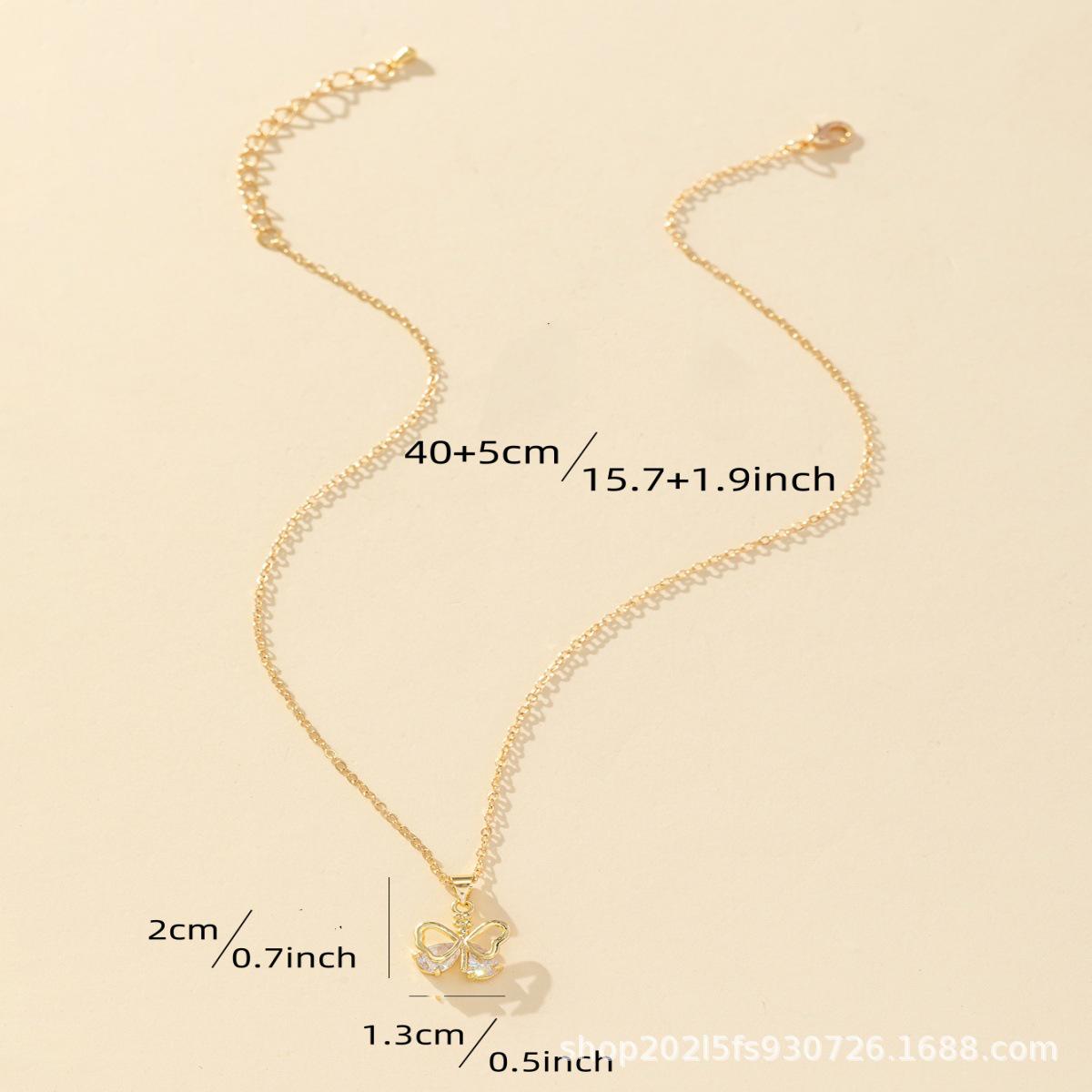 Elegant Zircon Jewelry Set: Exquisite Women s Necklace & Earring Combo