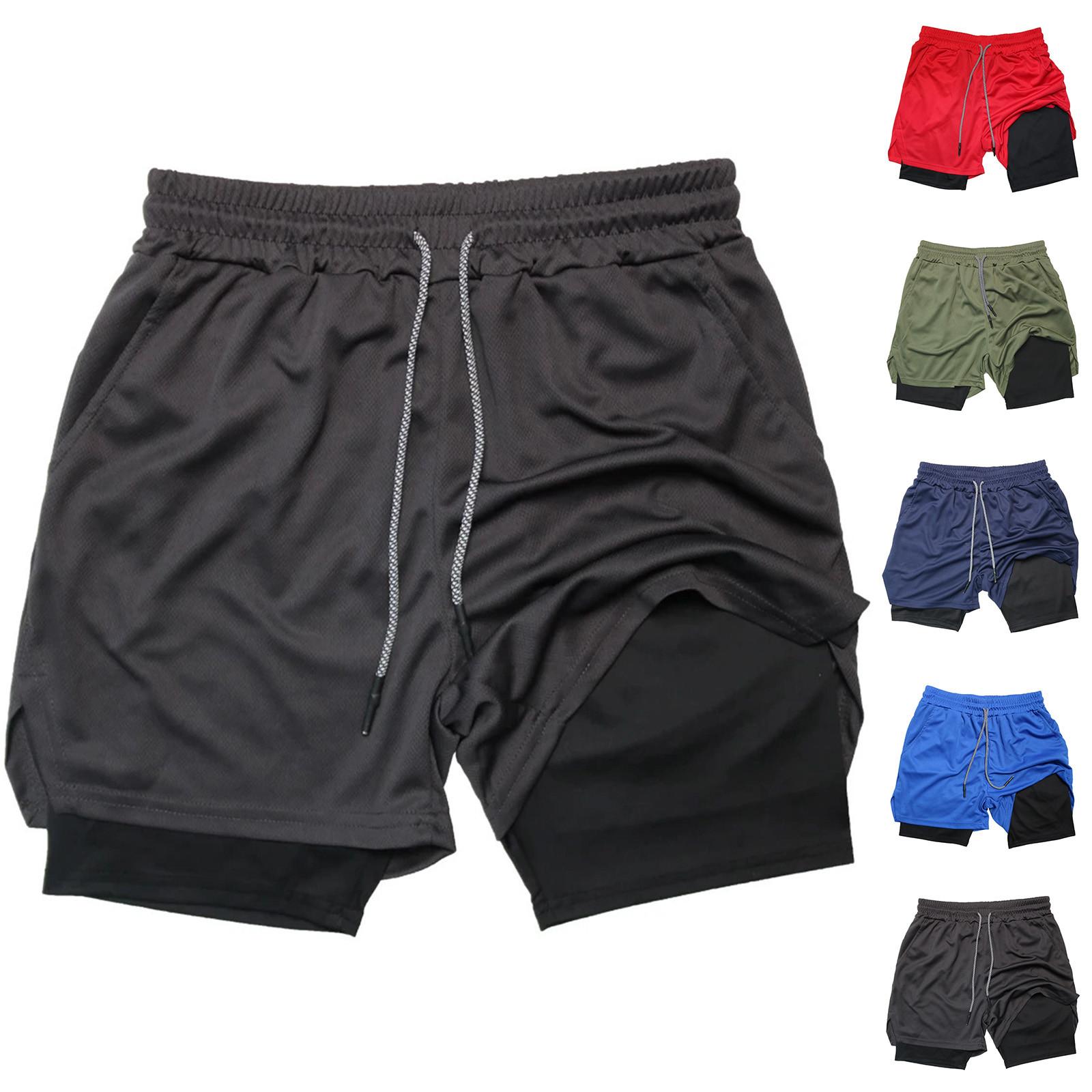 

Unisex Embroidered Short Sleeved Breathable Casual Shorts L армія зелений колір