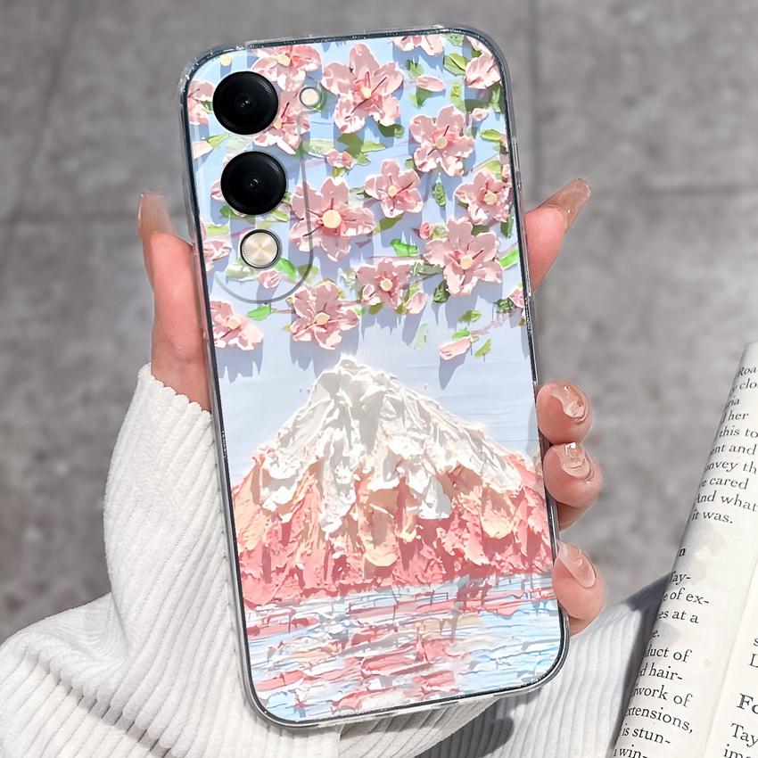 Fashion Casing For Vivo Y04 Y02 Y02a Y02s Y400 Pro X200 Ultra X200s Phone Case Lovely Cat Panda Shell Transparent TPU Soft Silicone Shockproof Housing