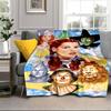 Wonderful Wizard Adventure Blanket Flannel Blanket for bed, sofa, Camping, Hiking, Picnic Essentials, gift for family Fan gifts
