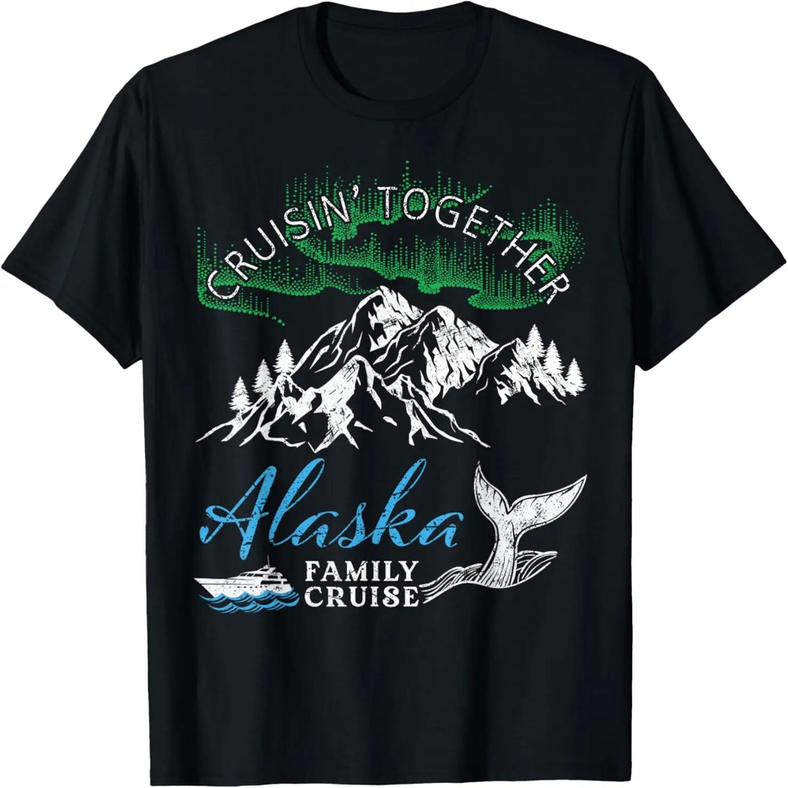 Alaska Aurora Borealis Aesthetic Core Photo Souvenir T-Shirt XXXXXL разноцветный