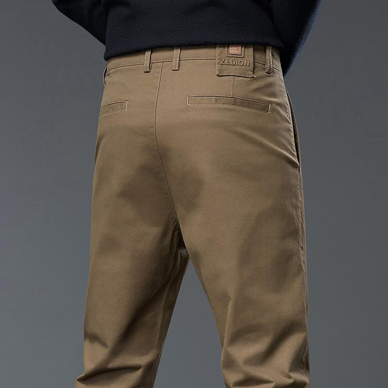 

Men s Business Spring and Autumn Pure Cotton Casual Pants for Men 38